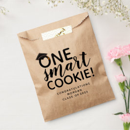 One Smart Cookie Afstuderen Kraft Bedankzakje