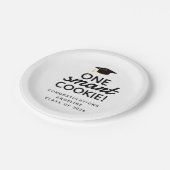 One Smart Cookie Afstuderen Papieren Bordje (Gekanteld)