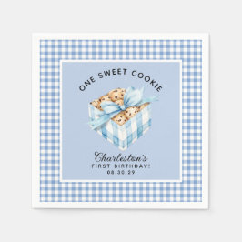 One Smart Cookie Boyts eerste verjaardag Servet