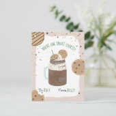 One Smart Cookie Crazy Milkshake Kinder Valentijn Briefkaart (Staand voorkant)