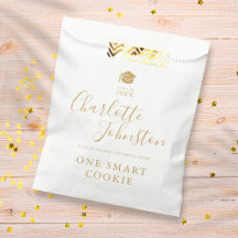 One Smart Cookie Goud Schrift Afstudeerfeest
