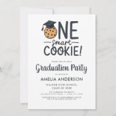 One Smart Cookie Graduation Party Arch Foto Kaart (Achterkant)