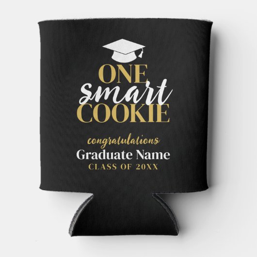 One Smart Cookie - Modern Afstuderen 1 Foto Blikjeskoeler (Voorkant)