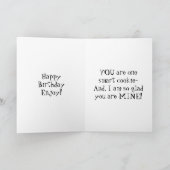 ONE SMART COOKIE SISTER-BIRTHDAY KAART (Binnen)