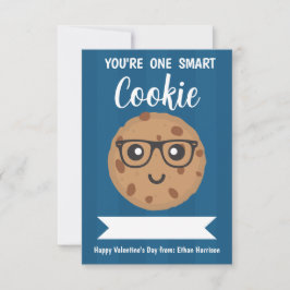 One Smart Cookie - Valentijnsdag in de klas voor k Notitiekaartje