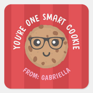 One Smart Cookie Valentijnsdag Sticker