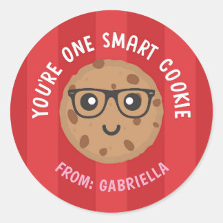 One Smart Cookie Valentine's Day Sticker