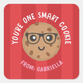 One Smart Cookie Valentine's Day Sticker (Voorkant)