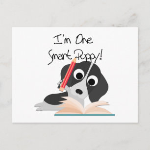 One Smart Puppy Briefkaart