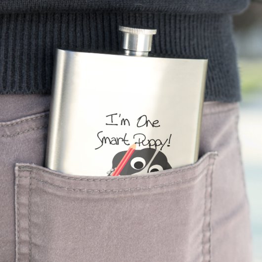 One Smart Puppy Heupfles (Voorbeeld)