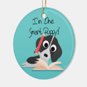 One Smart Puppy Keramisch Ornament (Links)