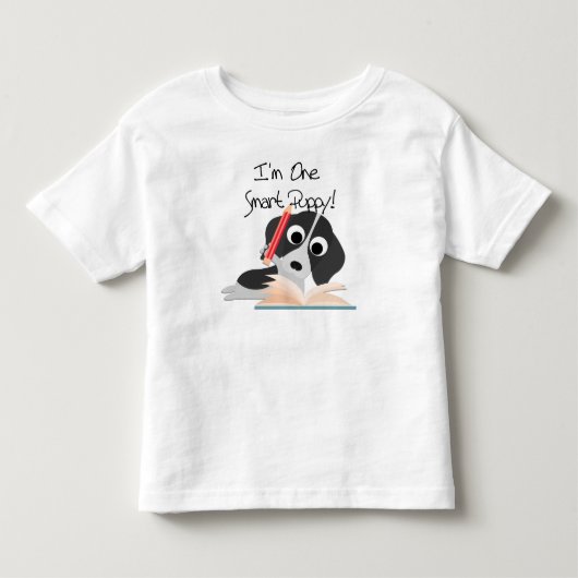 One Smart Puppy Kinder Shirts (Voorkant)
