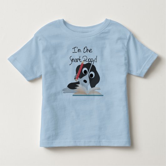 One Smart Puppy Kinder Shirts (Voorkant)