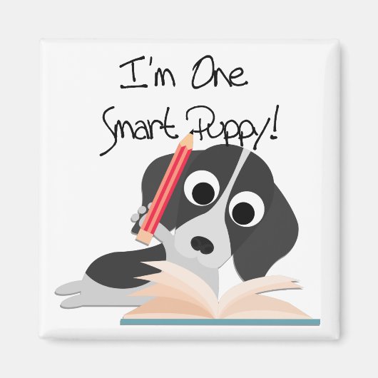 One Smart Puppy Magneet (Voorkant)