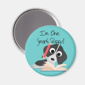 One Smart Puppy Magneet (Voorkant / Achterkant)