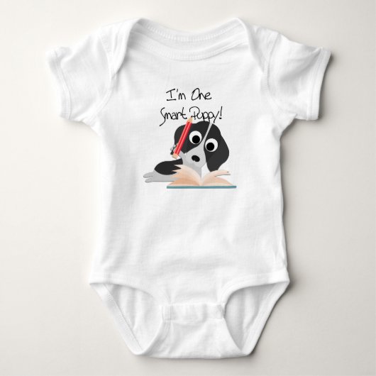 One Smart Puppy Romper (Voorkant)