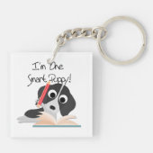 One Smart Puppy Sleutelhanger (Achterkant)