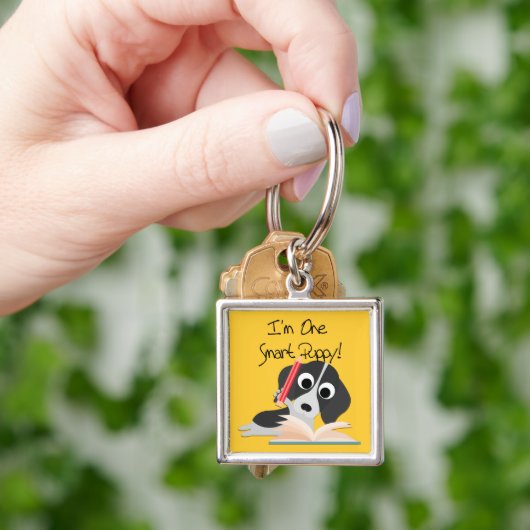 One Smart Puppy Sleutelhanger (Hand)