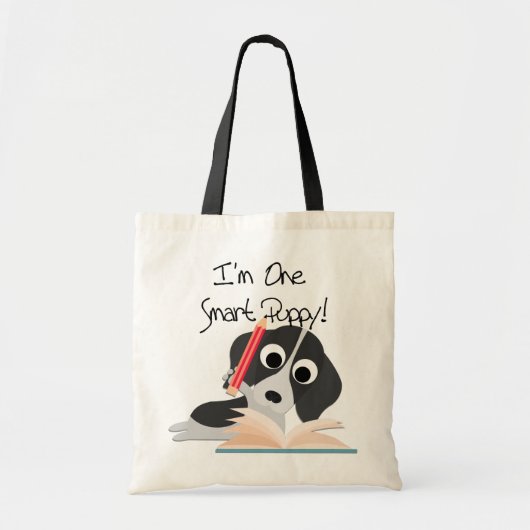 One Smart Puppy Tote Bag (Voorkant)
