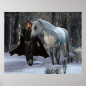 One Snowy Evening Poster (Voorkant)