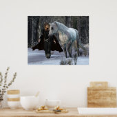 One Snowy Evening Poster (Keuken)