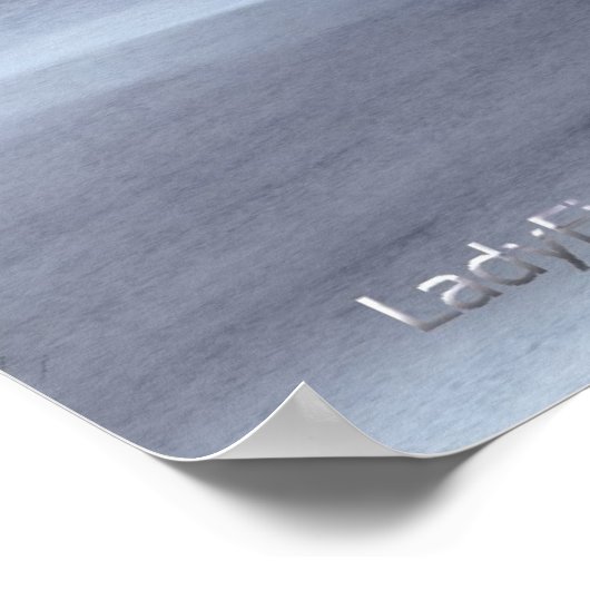 One Snowy Evening Poster (Hoek)