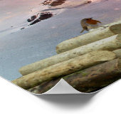 One Snowy Kerstmis Poster (Hoek)