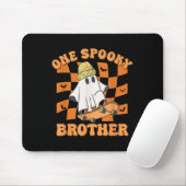 One Soky Brother Verjaardag Halloween Skateboarden Muismat (Met muis)