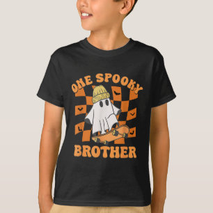 One Soky Brother Verjaardag Halloween Skateboarden T-shirt