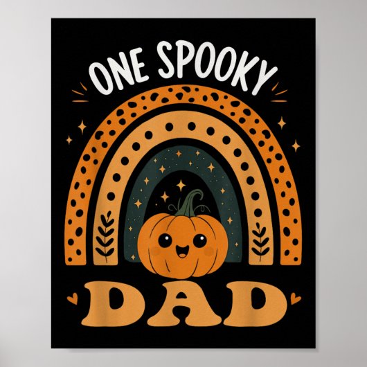 One Soky Dad Dad Matching Family Halloween Costume Poster (Voorkant)