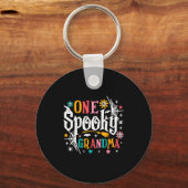 One Soky Grandma Shirt Funny Halloween Soky Grandm Sleutelhanger (Voorkant)
