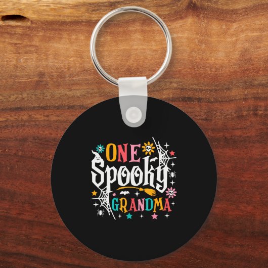 One Soky Grandma Shirt Funny Halloween Soky Grandm Sleutelhanger (Voorkant)