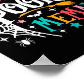 One Soky Memaw Shirt Funny Halloween Soky Grandma Poster (Hoek)