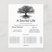 One Source | Tree of Life Design Flyer (Voorkant)