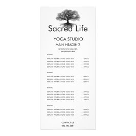 One Source | Tree of Life Design Reclamekaart