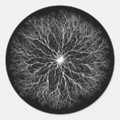 One Source | Tree of Life Design Ronde Sticker (Voorkant)