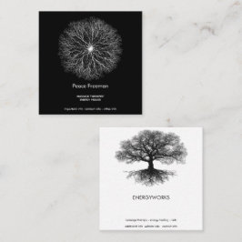 One Source | Tree of Life Design Vierkante Visitekaartje