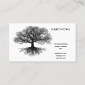 One Source | Tree of Life Design Visitekaartje (Achterkant)