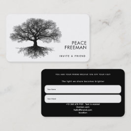 One Source | Tree of Life Design Visitekaartje