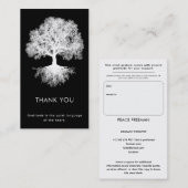 One Source | Tree of Life Design Visitekaartje (Voorkant / Achterkant)