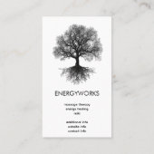 One Source | Tree of Life Design Visitekaartje (Achterkant)