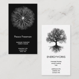 One Source | Tree of Life Design Visitekaartje