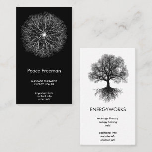 One Source Tree of Life Design Visitekaartje