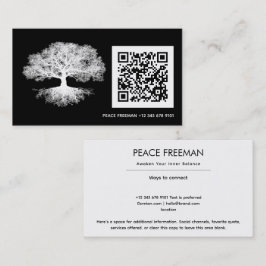 One Source | Tree of Life Design Visitekaartje