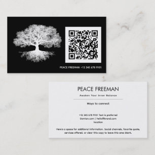 One Source Tree of Life Design Visitekaartje