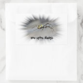 one spins always Aufkleber Rechthoekige Sticker (Tas)