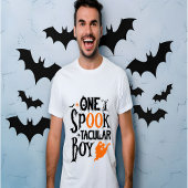 One Spook Tacular Boy retro Halloween vibes T-shirt