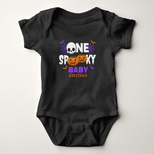One Spooky Baby, Fun Halloween Family Romper (Voorkant)