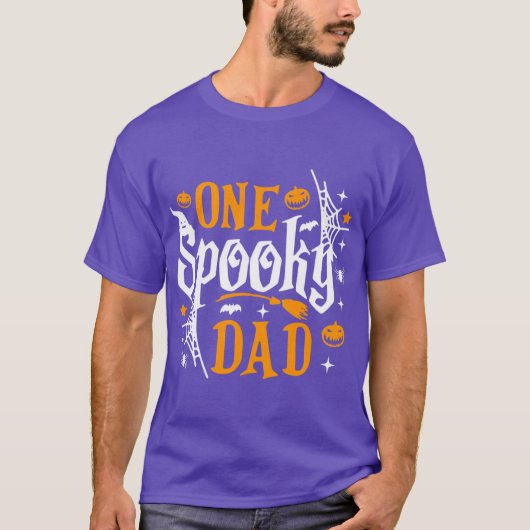 One Spooky Dad boy boy T-shirt (Voorkant)