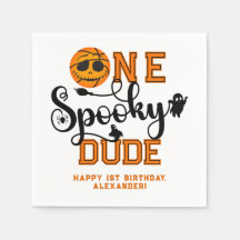 One Spooky Dude Basketball Boys Read Kids Verjaard